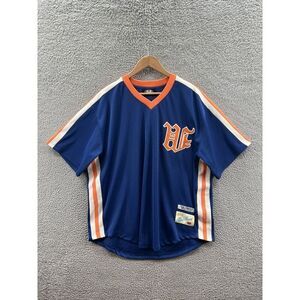 WuWear Men’s Blue Detroit Tigers 1995 Forever Short Sleeve Jersey Size XL